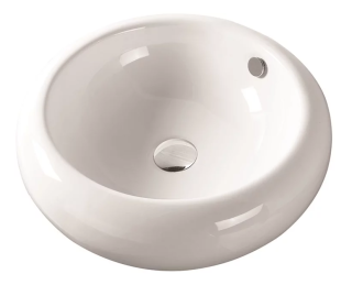 Раковина накладная SantiLine SL-1064 50см белый